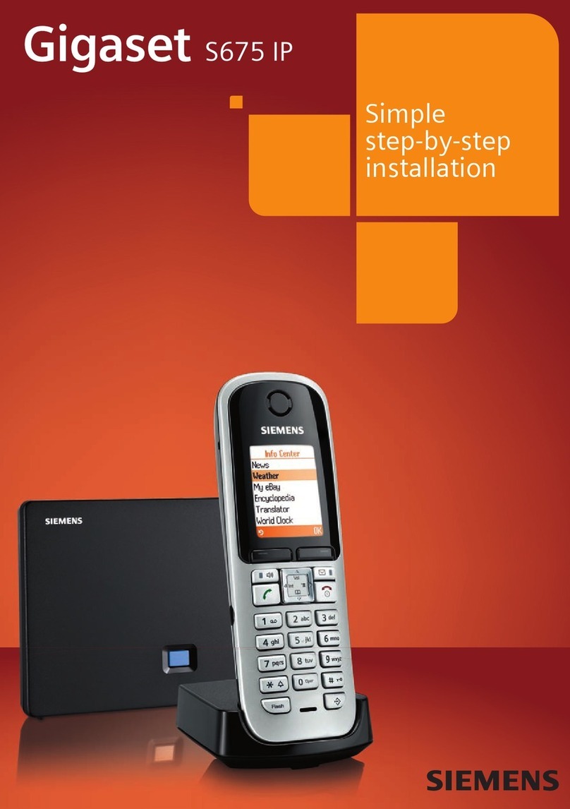 Siemens Gigaset S675 IP User manual