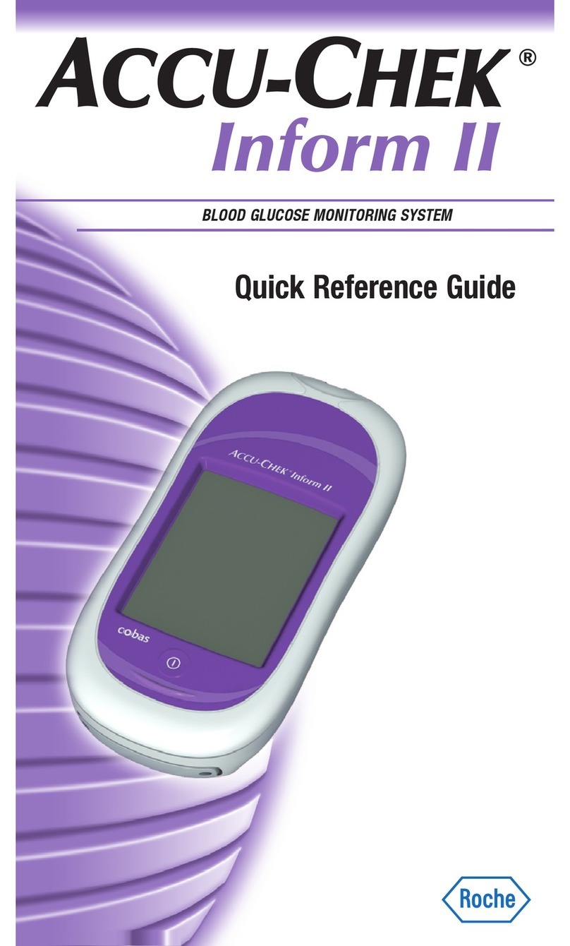 Accu-Chek Inform II Quick reference guide Accu-Chek Inform II Quick reference guide