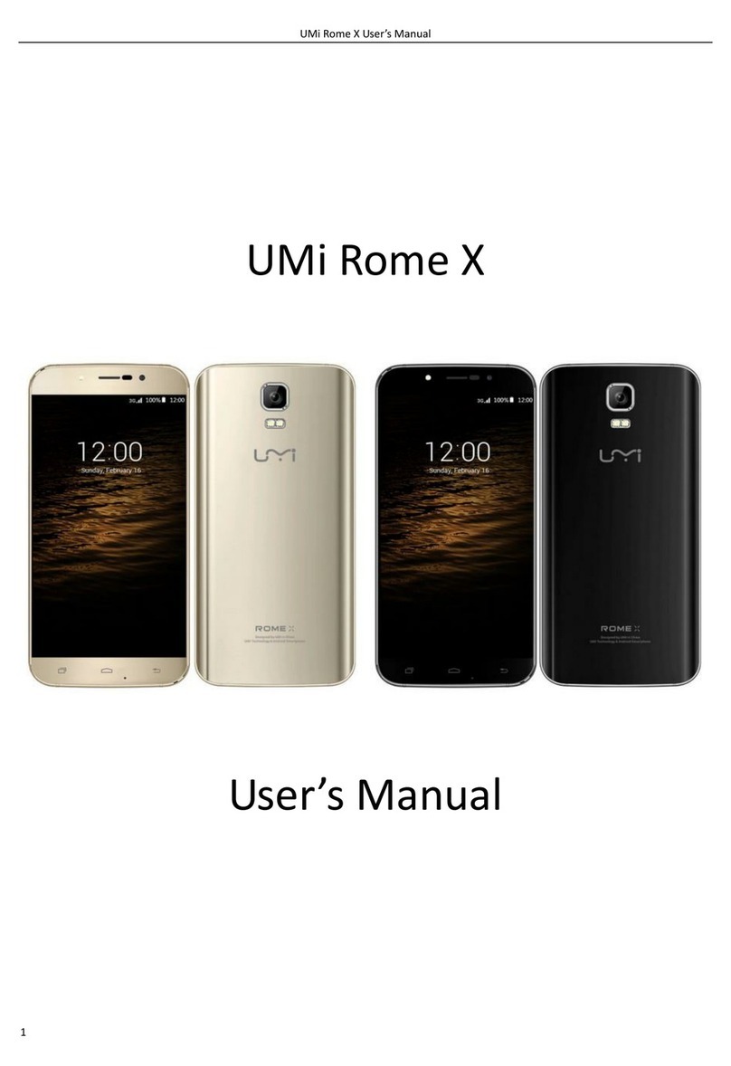 UMI ROME X User manual