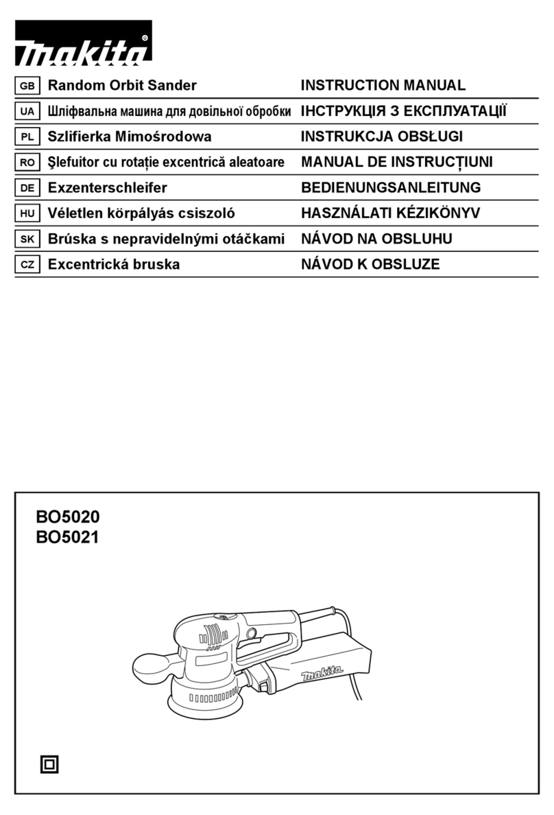 Makita BO5020 Original instructions