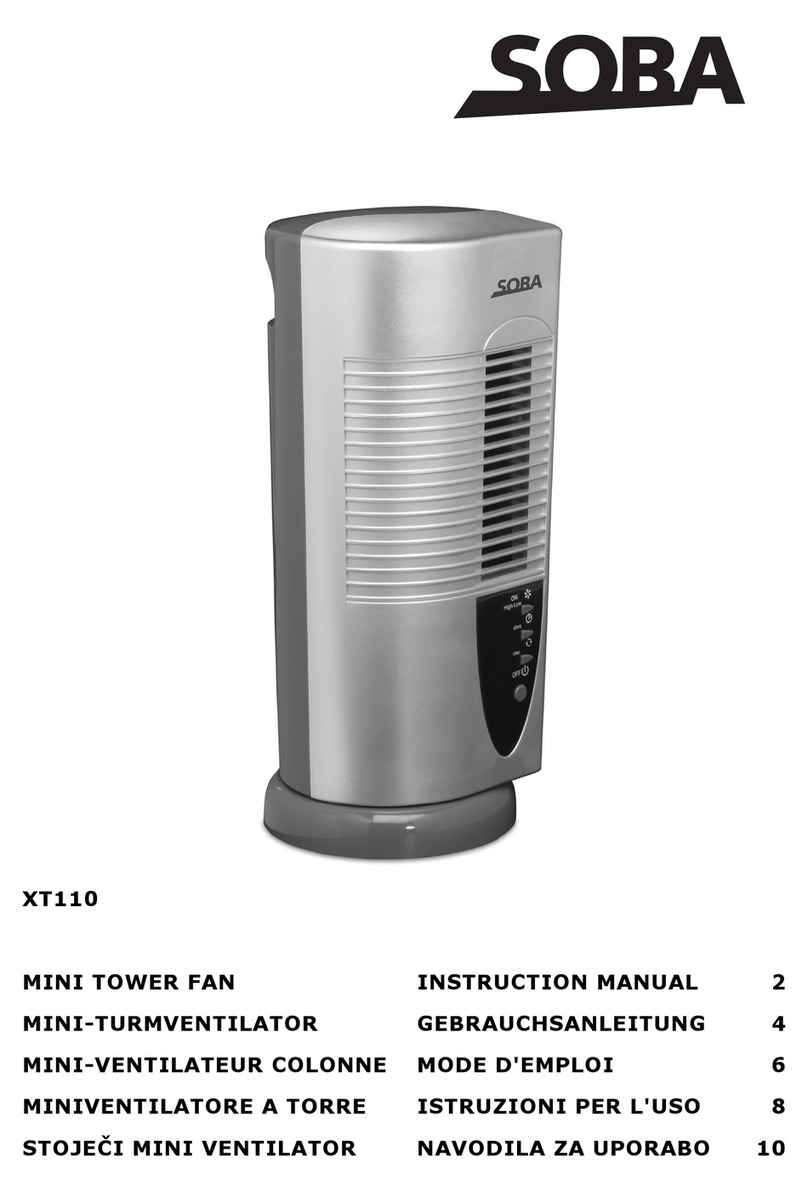 Soba XT110 instruction manual
