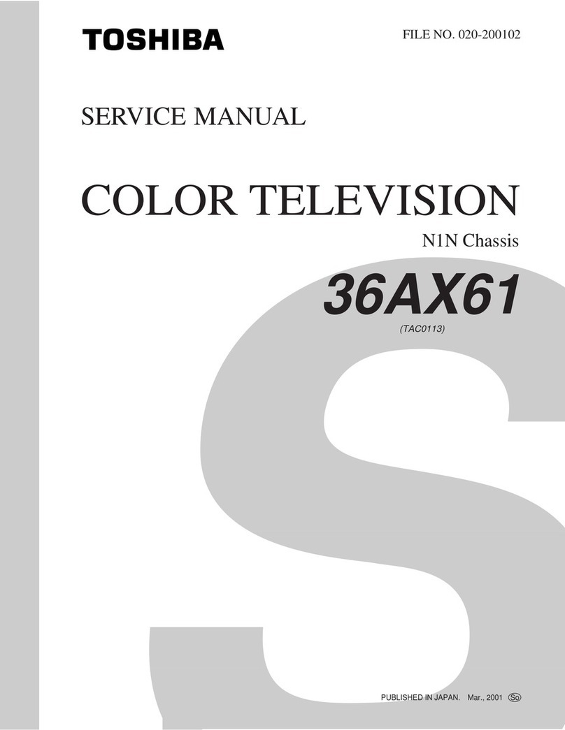 Toshiba 36AX61 User manual