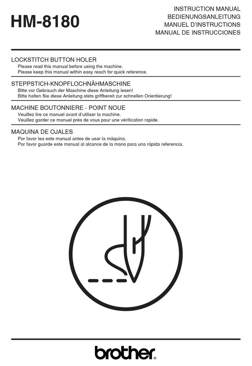 Brother HM-8180 User manual Brother HM-8180 User manual