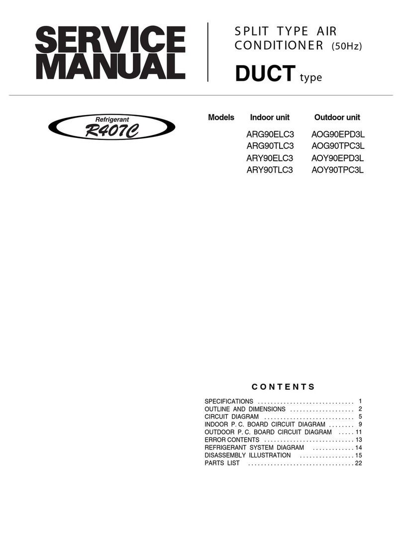 Fujitsu ARG90ELC3 User manual
