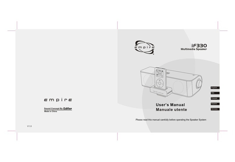 Empire iF330 User manual