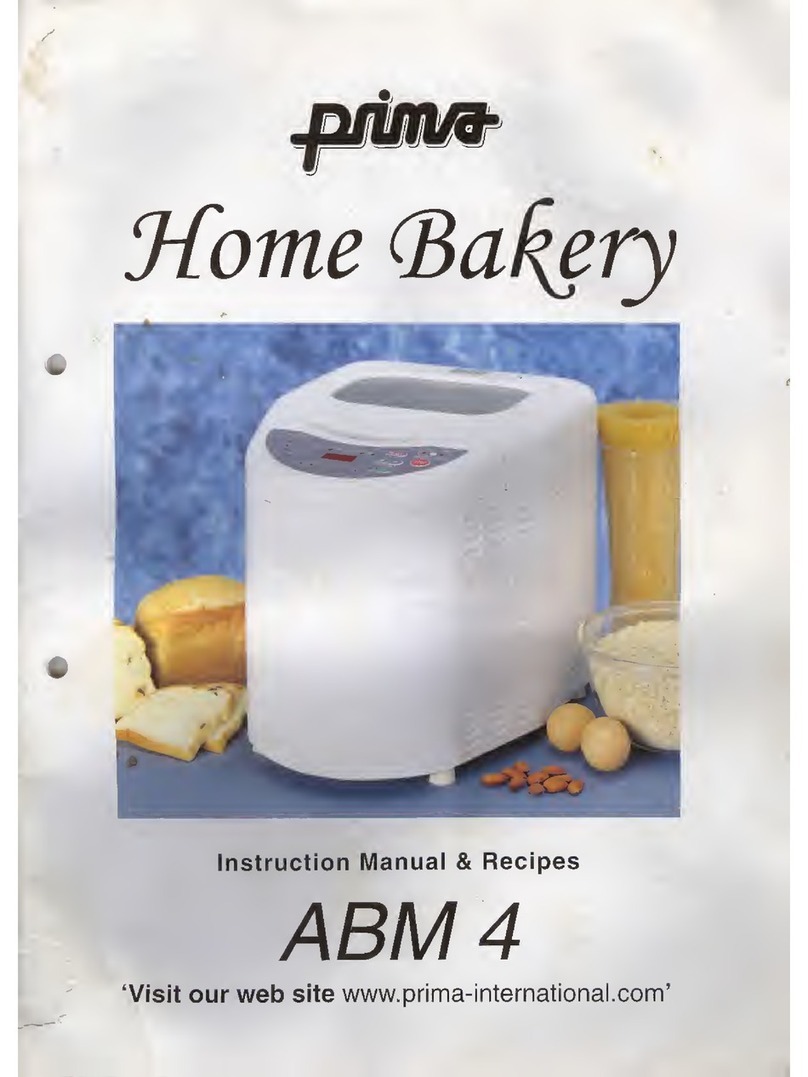 Prima ABM 4 Instruction manual and recipe
