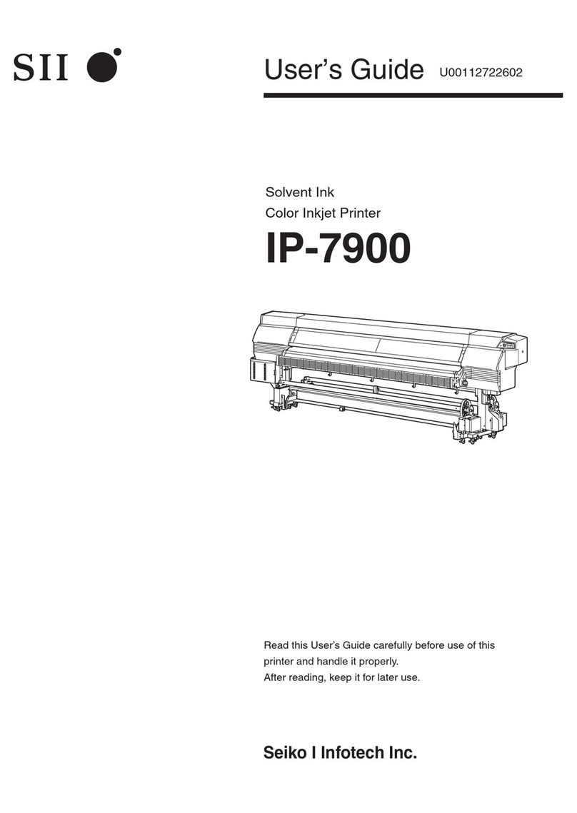 Seiko I Infotech IP-7900 user guide