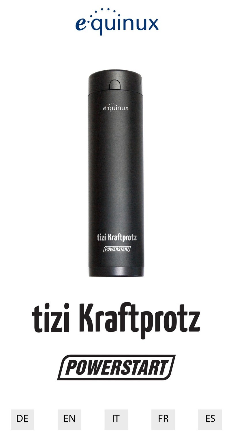 e-quinux tizi kraftprotz powerstart User manual