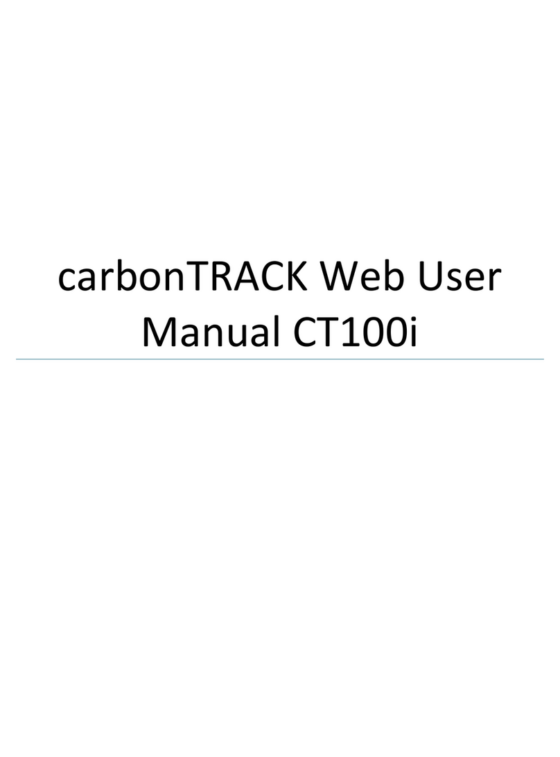 CarbonTrack CT100i user manual