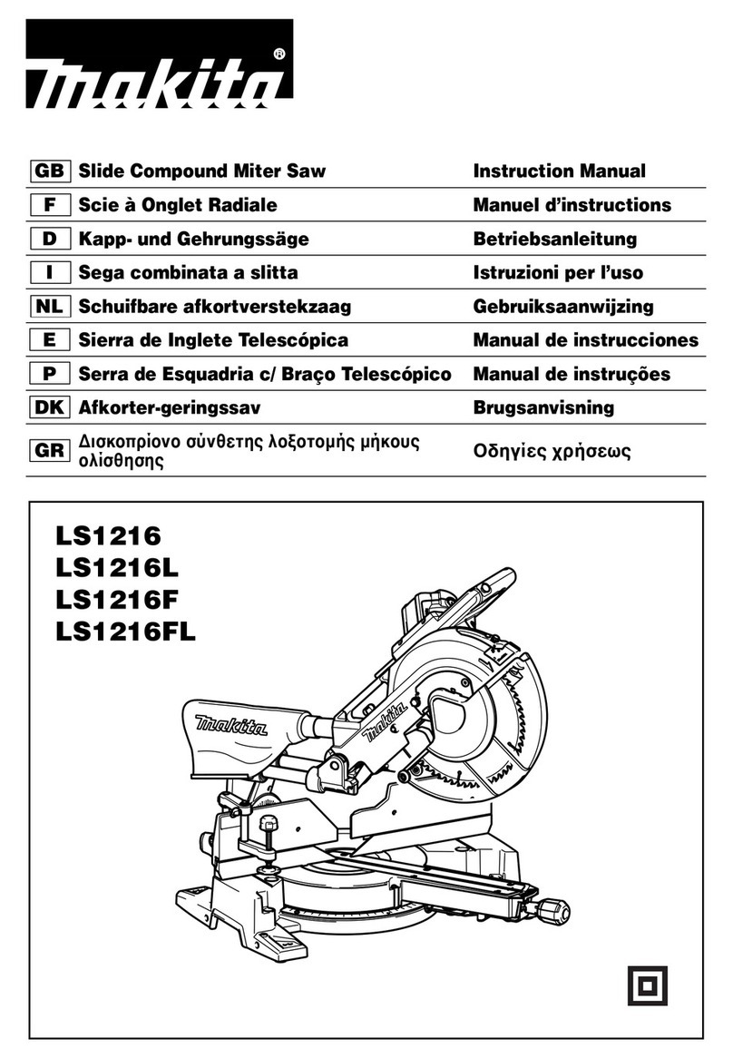 Makita LS1216 instruction manual