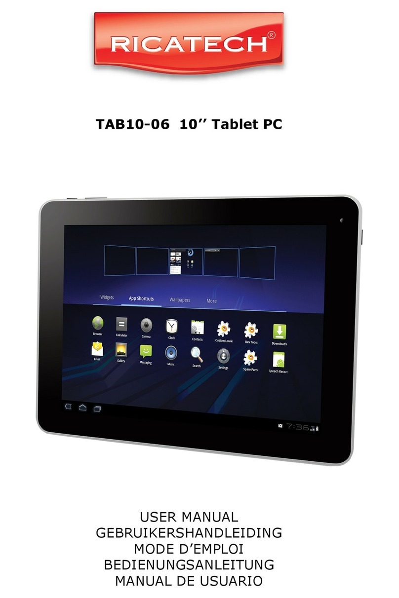 Ricatech TAB10-06 user manual