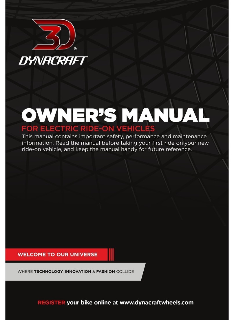Dynacraft 12V DUNE BUGGY owner's manual