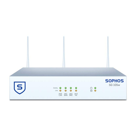 Sophos SG 105(w) User manual