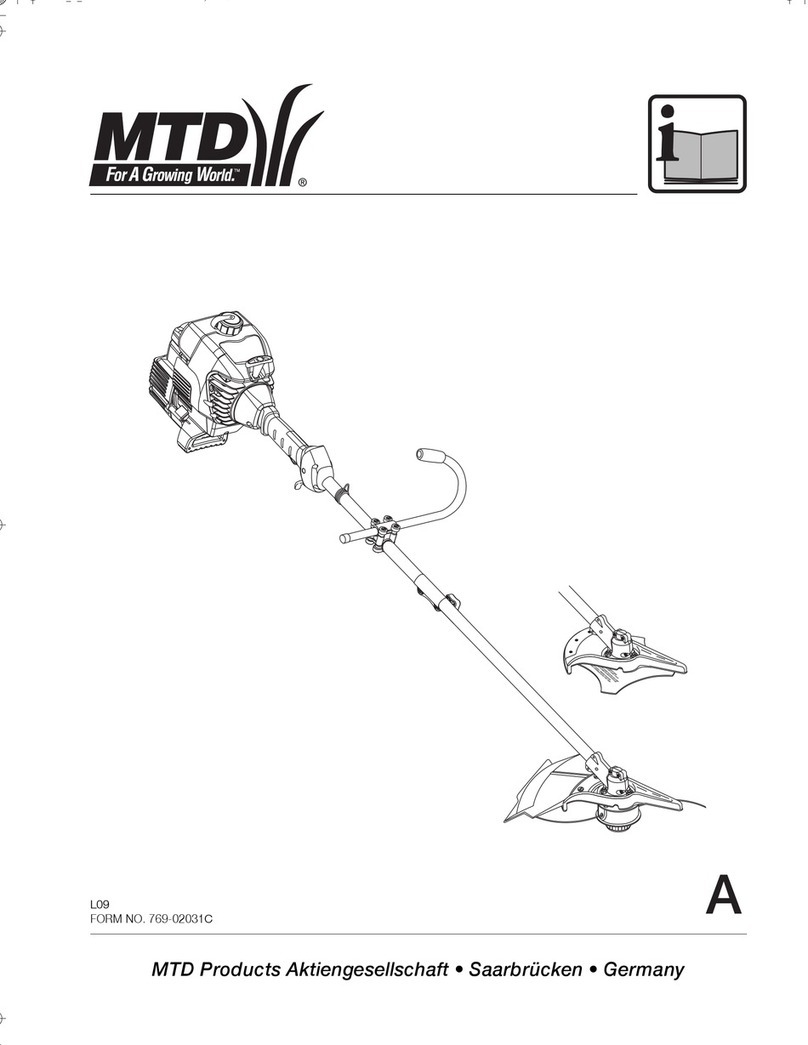 MTD L09 Original operating instructions
