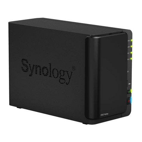 Synology DiskStation DS214play User manual Synology DiskStation DS214play User manual