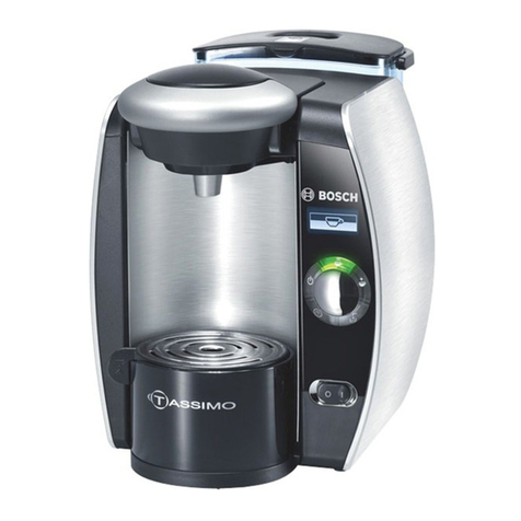 Bosch Tassimo TAS 65xx User manual Bosch Tassimo TAS 65xx User manual
