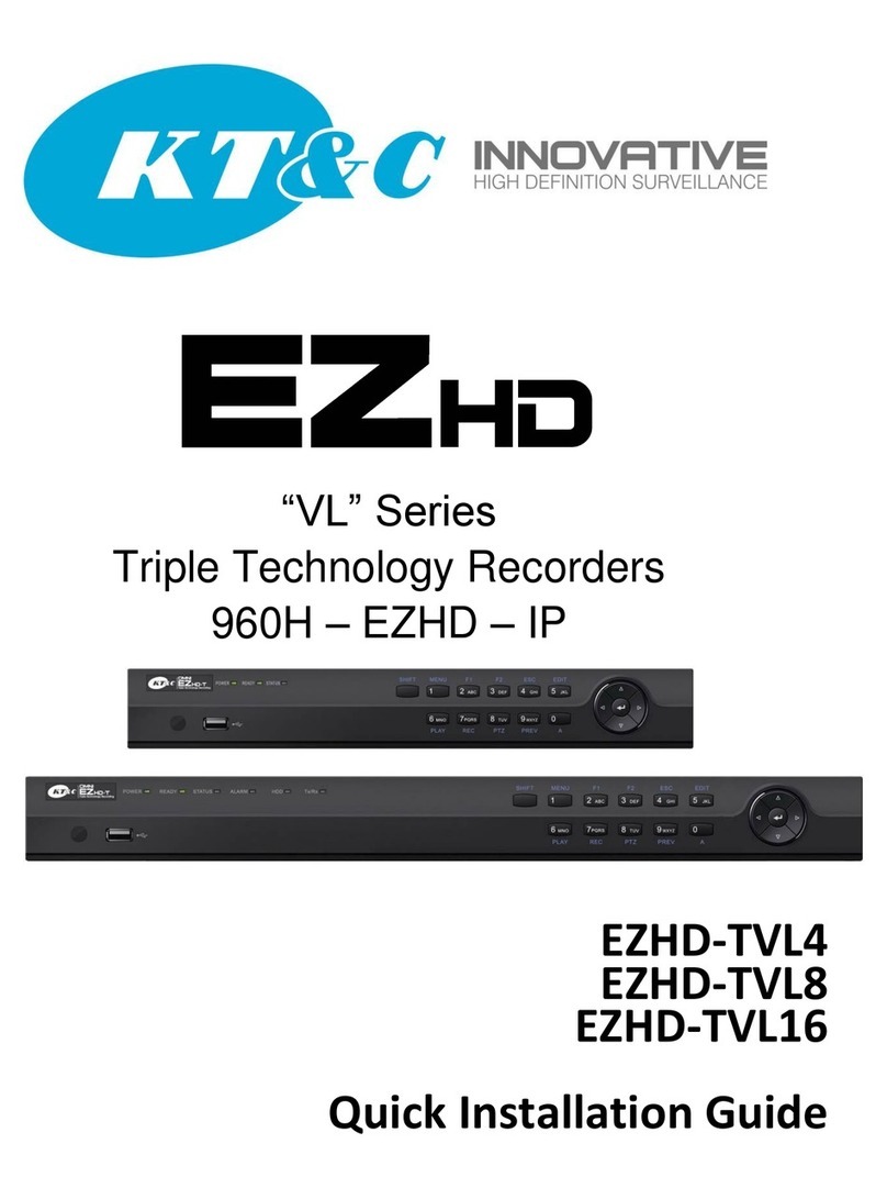 KT&C "VL" Series Quick installation guide
