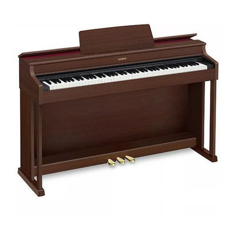 Casio Celviano AP-38 User manual