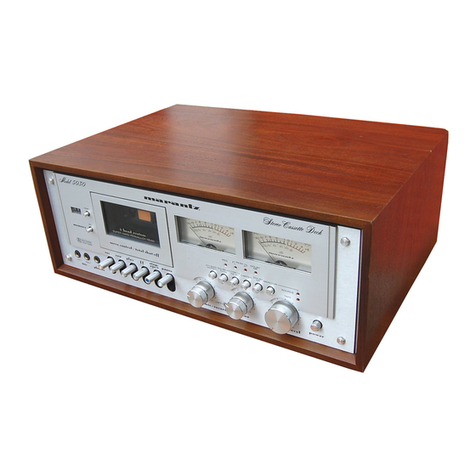 Marantz 5030 User manual Marantz 5030 User manual