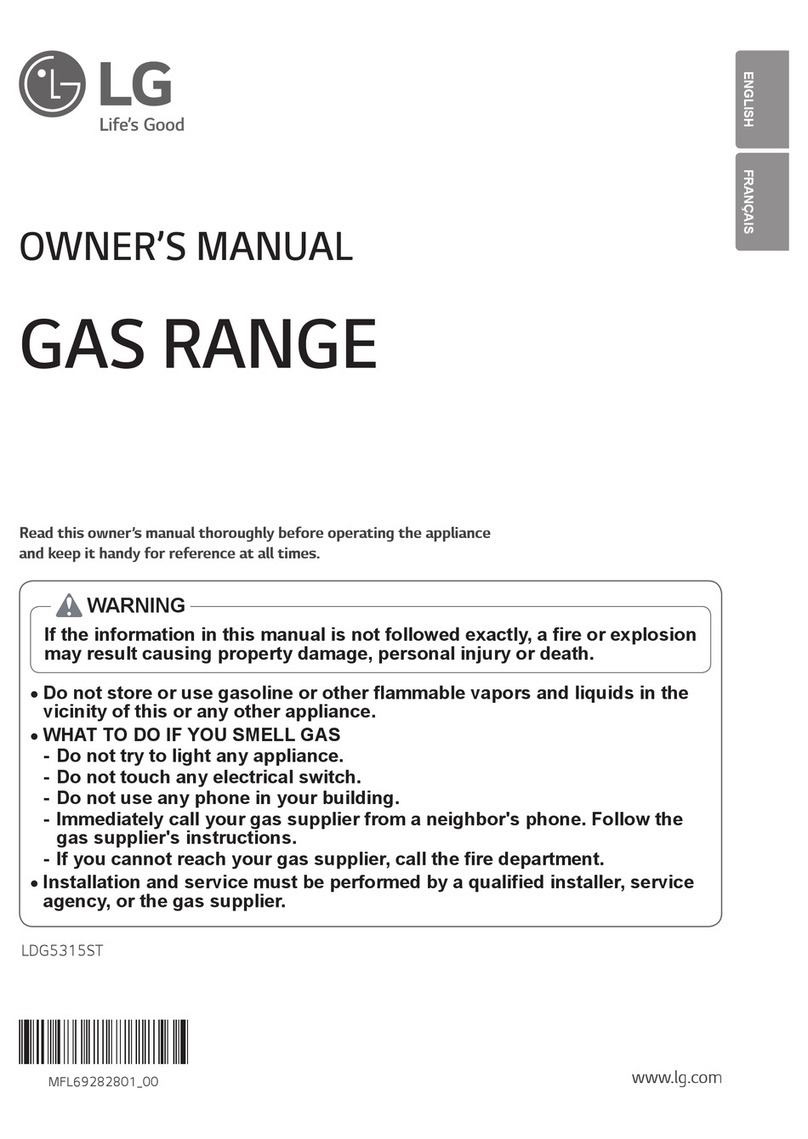 LG LDG5315ST User manual