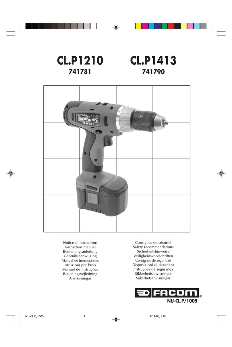 Facom CL.P1210 instruction manual