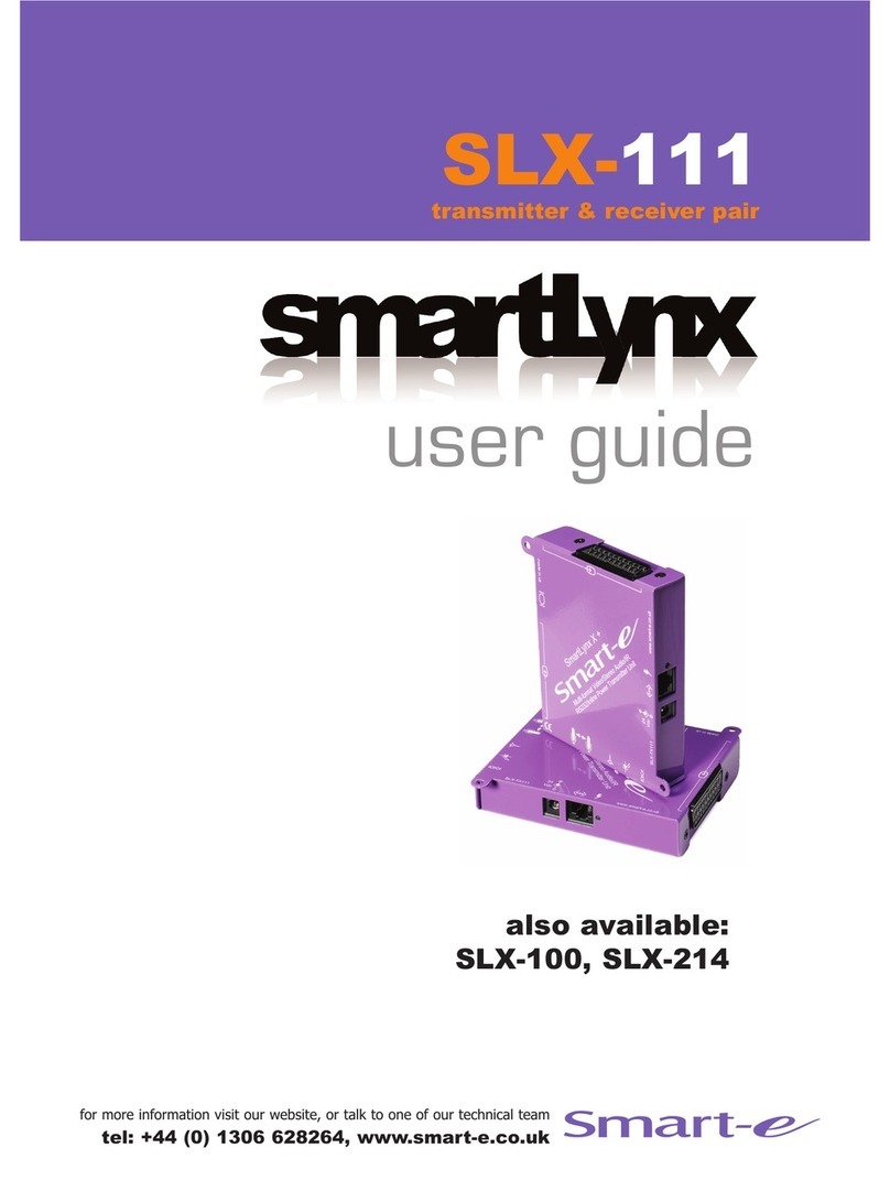 Smarte SLX-111 User manual