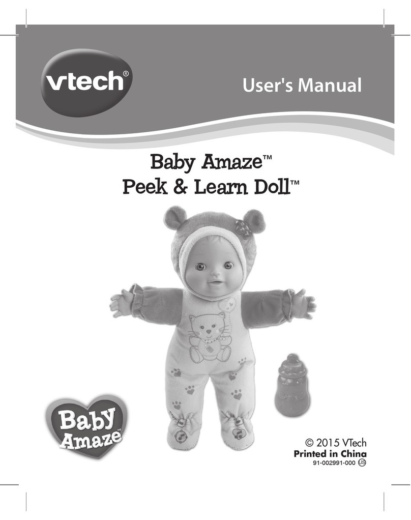 V-tech Baby Amaze Peek & Learn Doll User manual