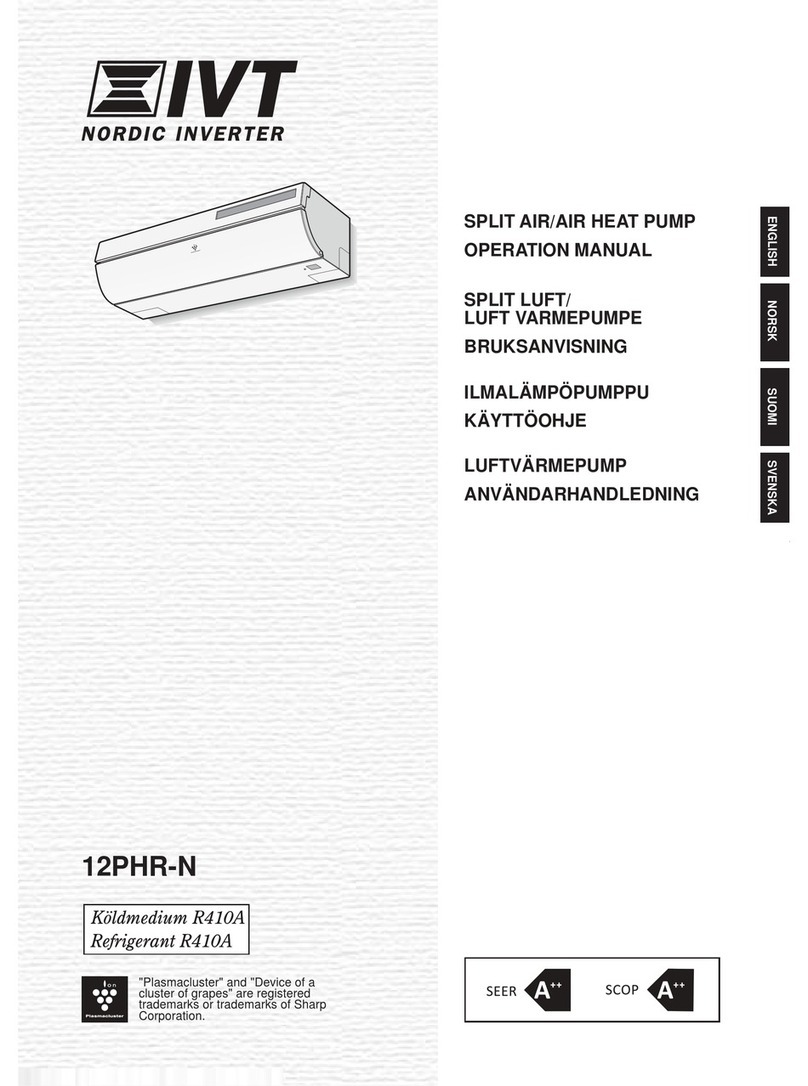 IVT 12PHR-N User manual