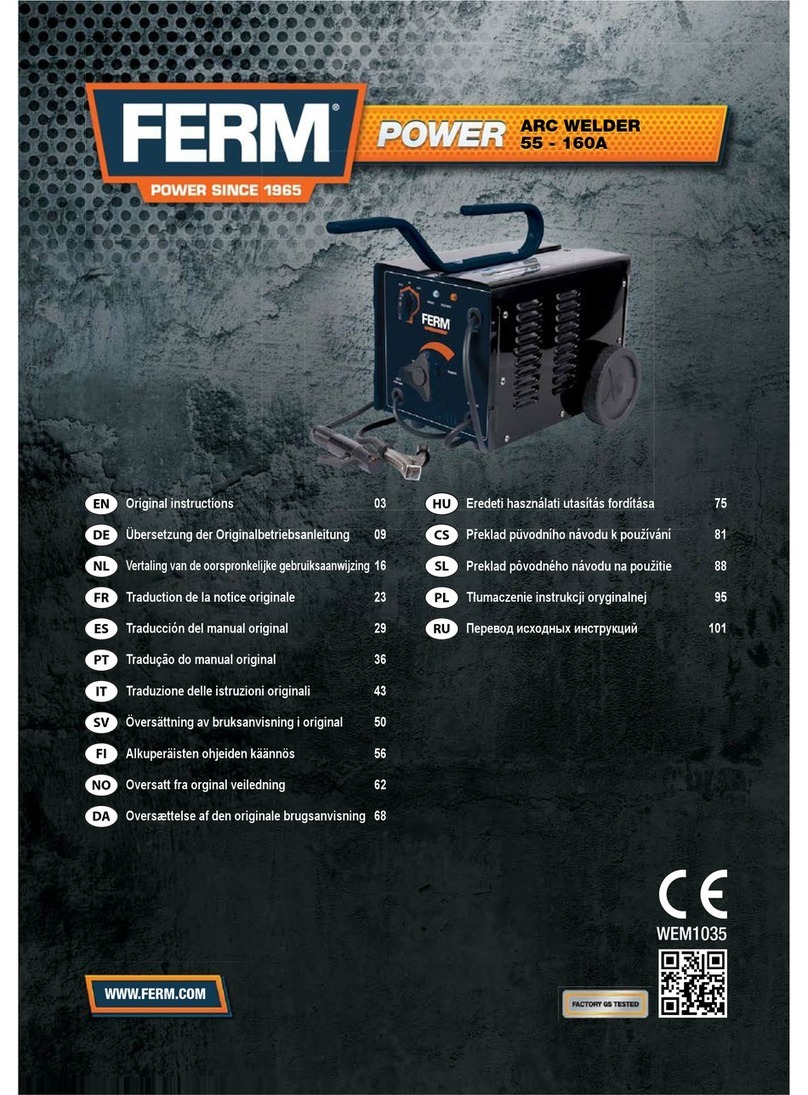 Ferm WEM1035 Original instructions