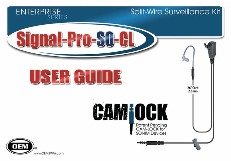 Klein Signal-Pro-SO-CL user guide