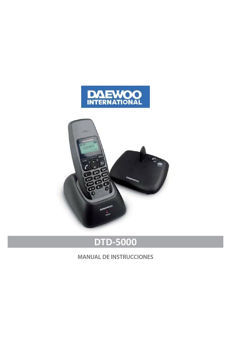 Daewoo DTD 5000 user manual