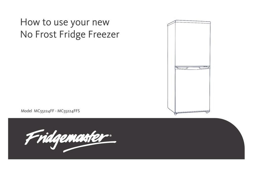 Fridgemaster MC55224FF User manual