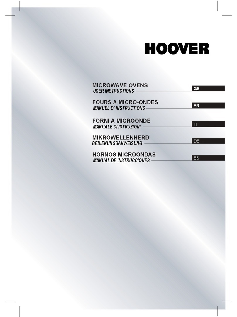 Hoover HMG 200 X User instructions