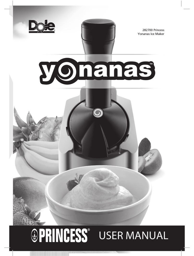 Princess 82700 yOnanas User manual