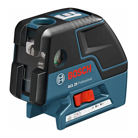 Bosch GCL 25 Professional Original instructions