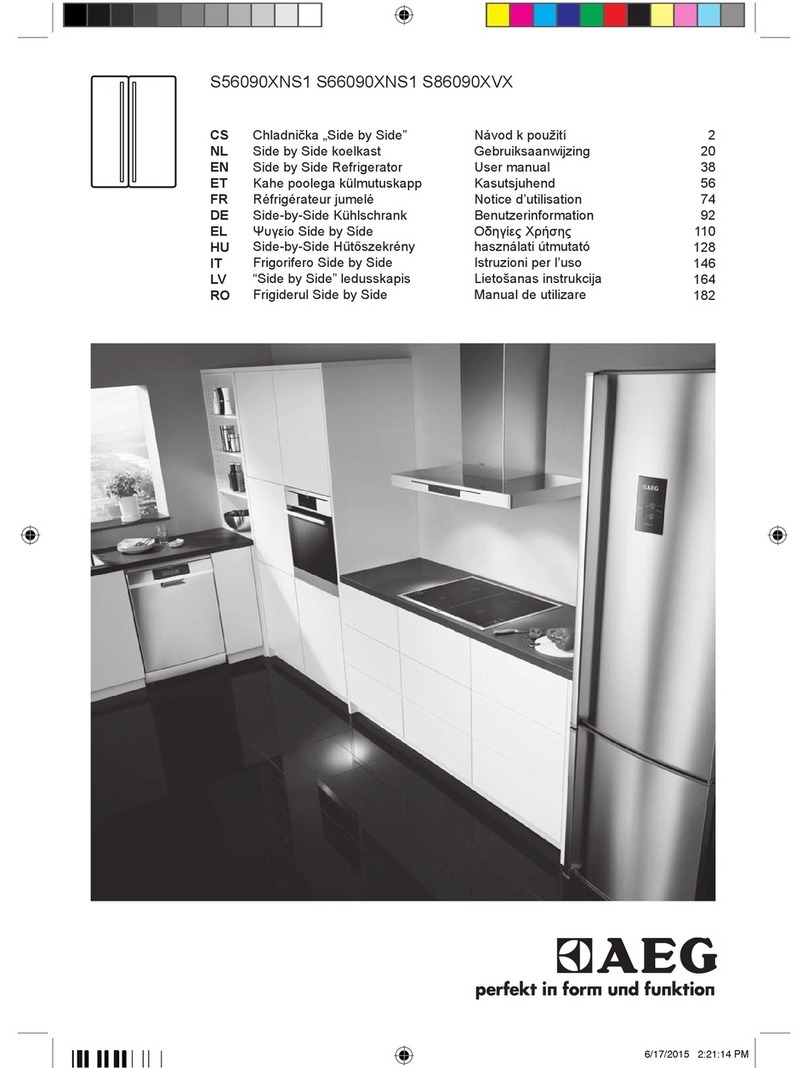 AEG S56090XNS User manual