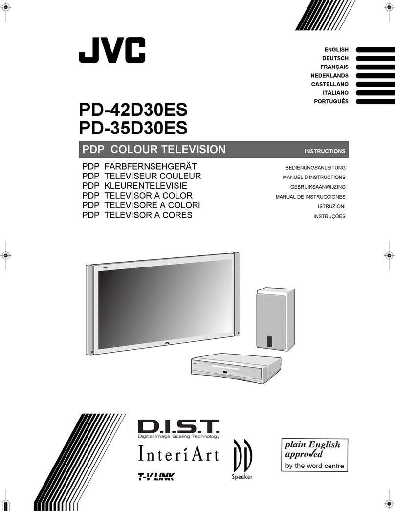 JVC PD-42D30ES User manual JVC PD-42D30ES User manual