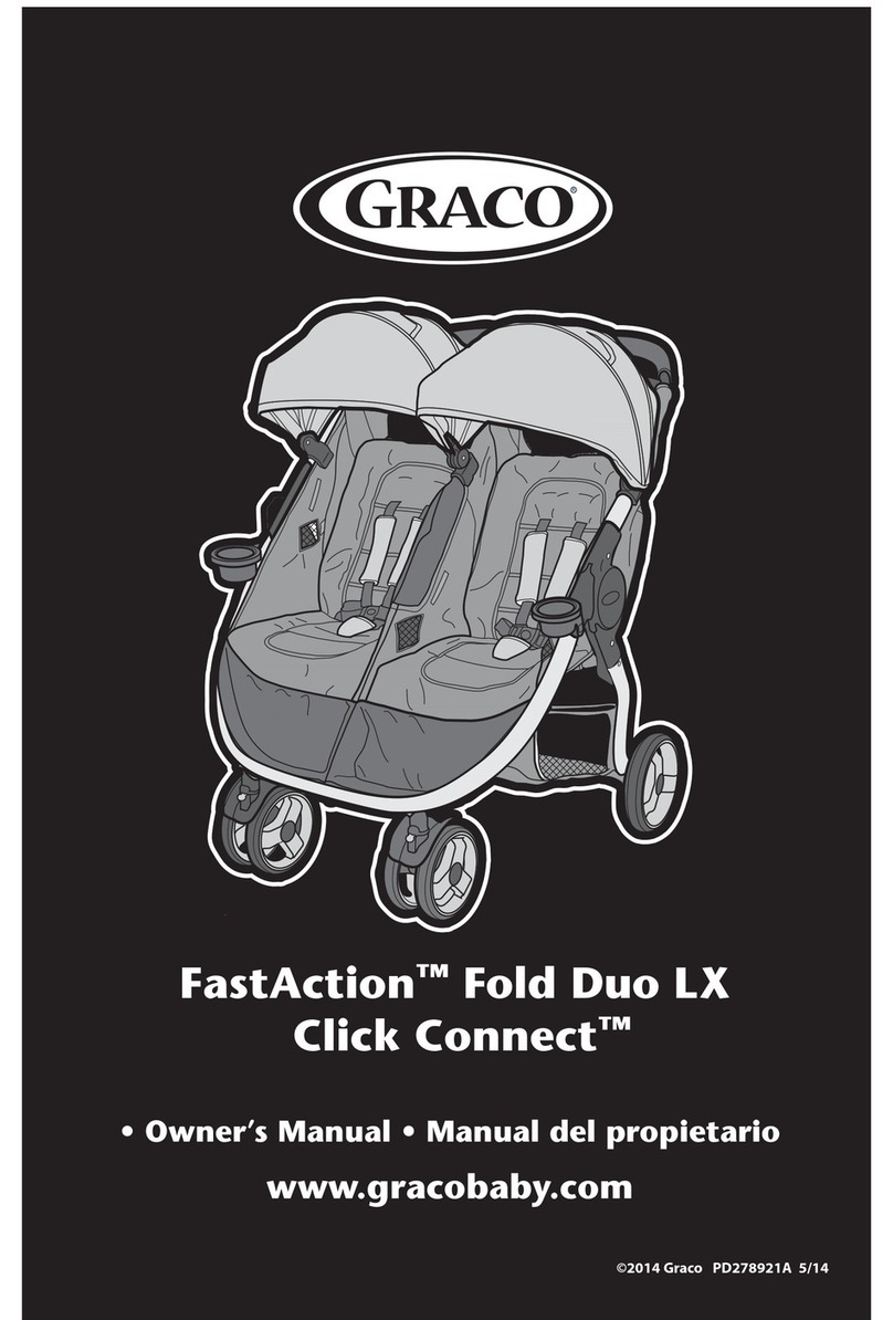Graco FastAction Fold Duo LX PD278921A User manual