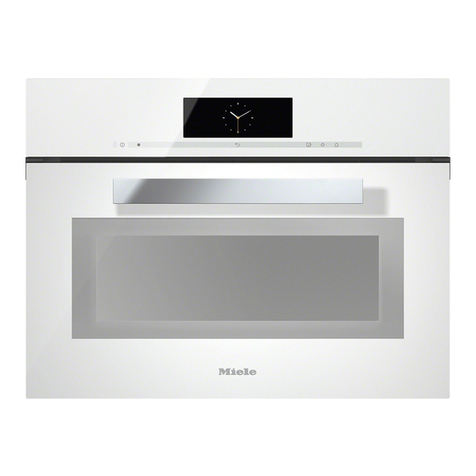 Miele DGC 6805 Operating and installation instructions