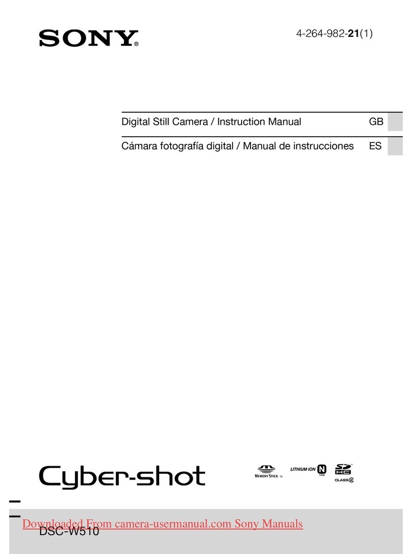 Sony Cyber-shot DSC-W510 User manual