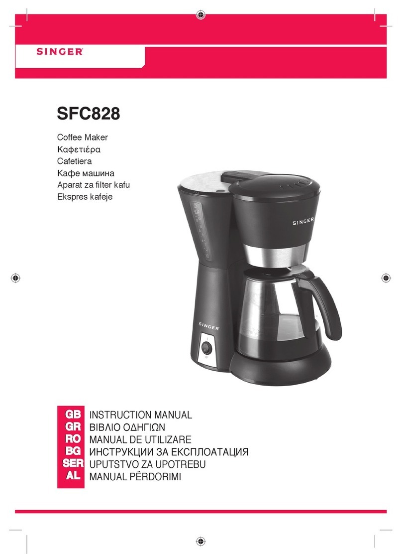 Singer SFC828 instruction manual