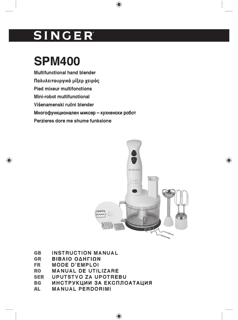 Singer SPM400 instruction manual