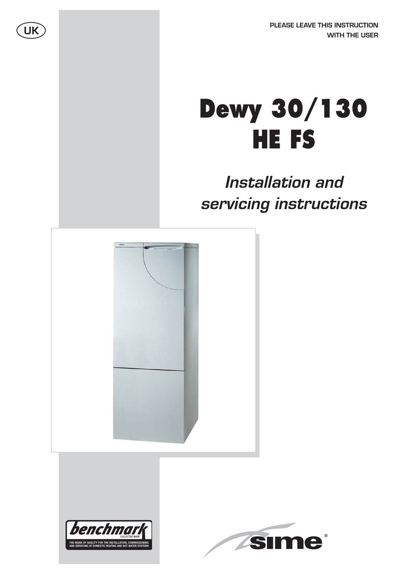 Sime Dewy 30 HE FS User guide