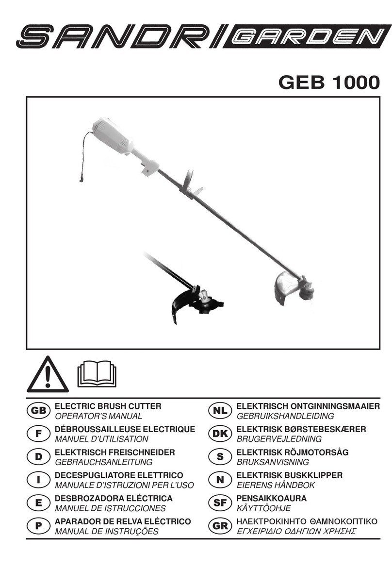 Sandr Garden GEB 1000 User manual