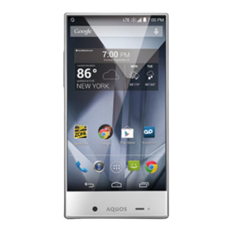 Sharp AQUOS Crystal User manual