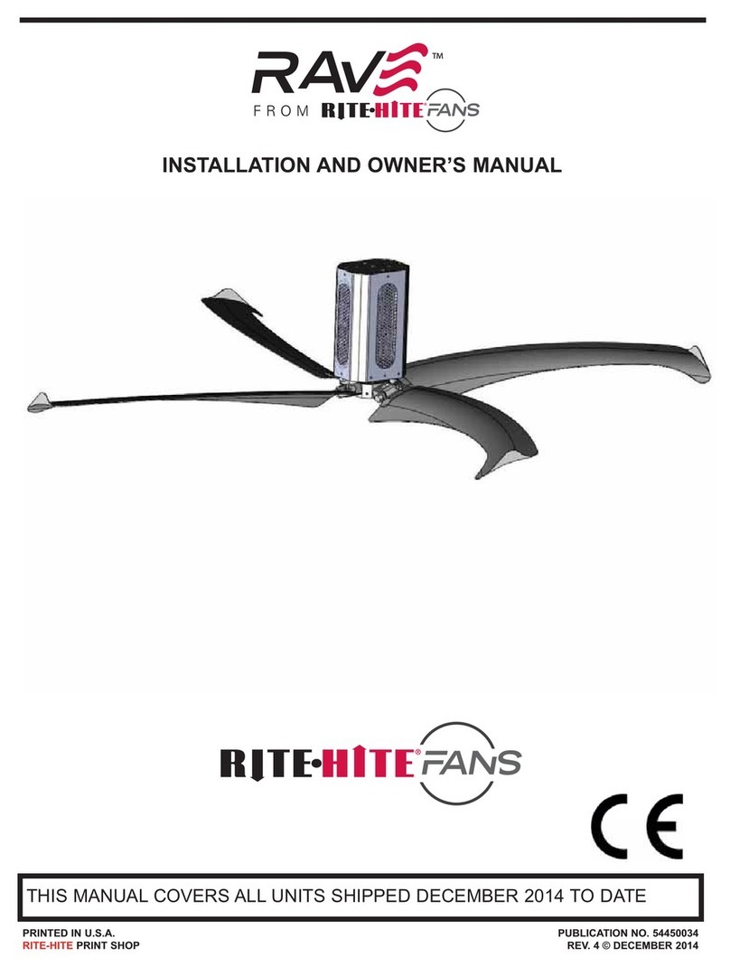RITE-HITE Rave RHC 1234567-001 Installation and owner's manual