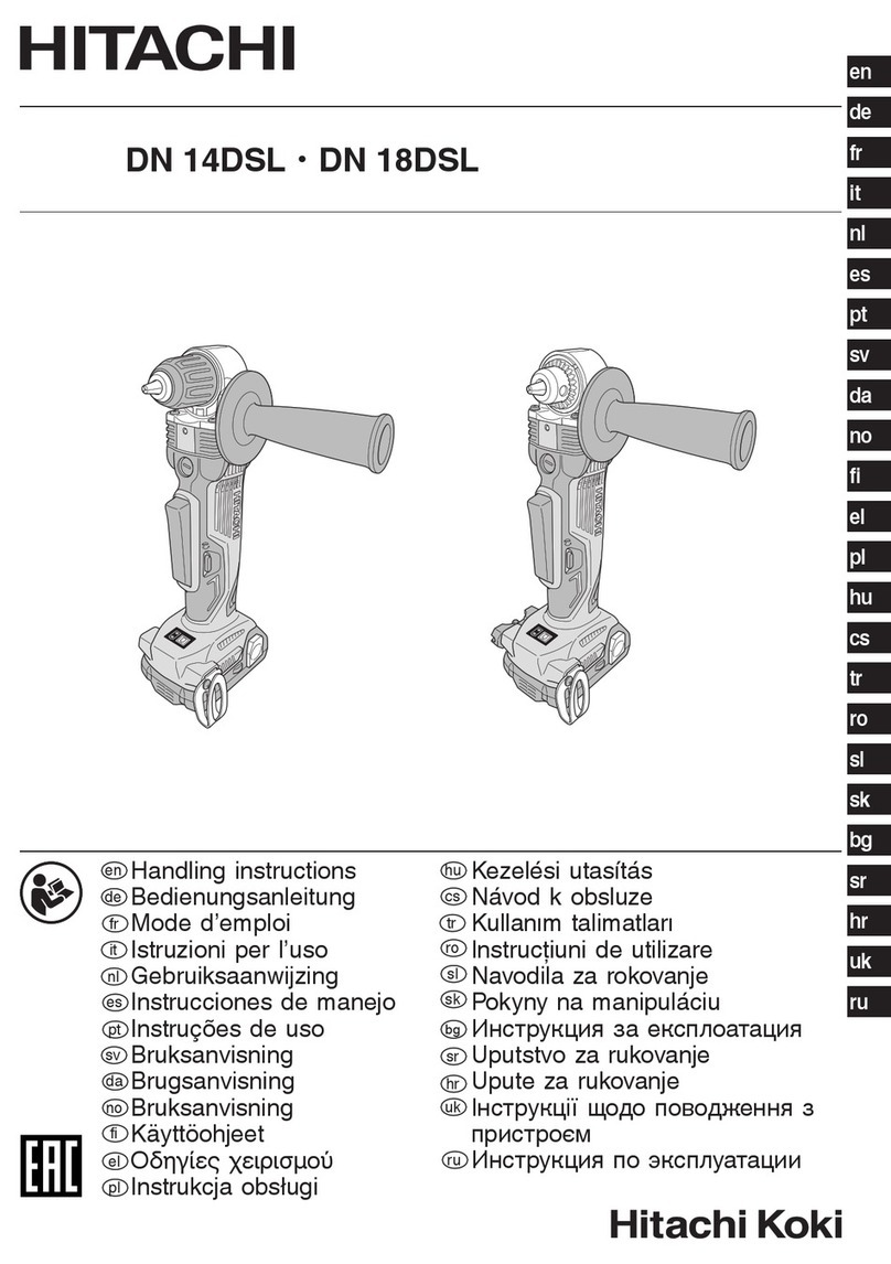 Hitachi DN 14DSL User manual