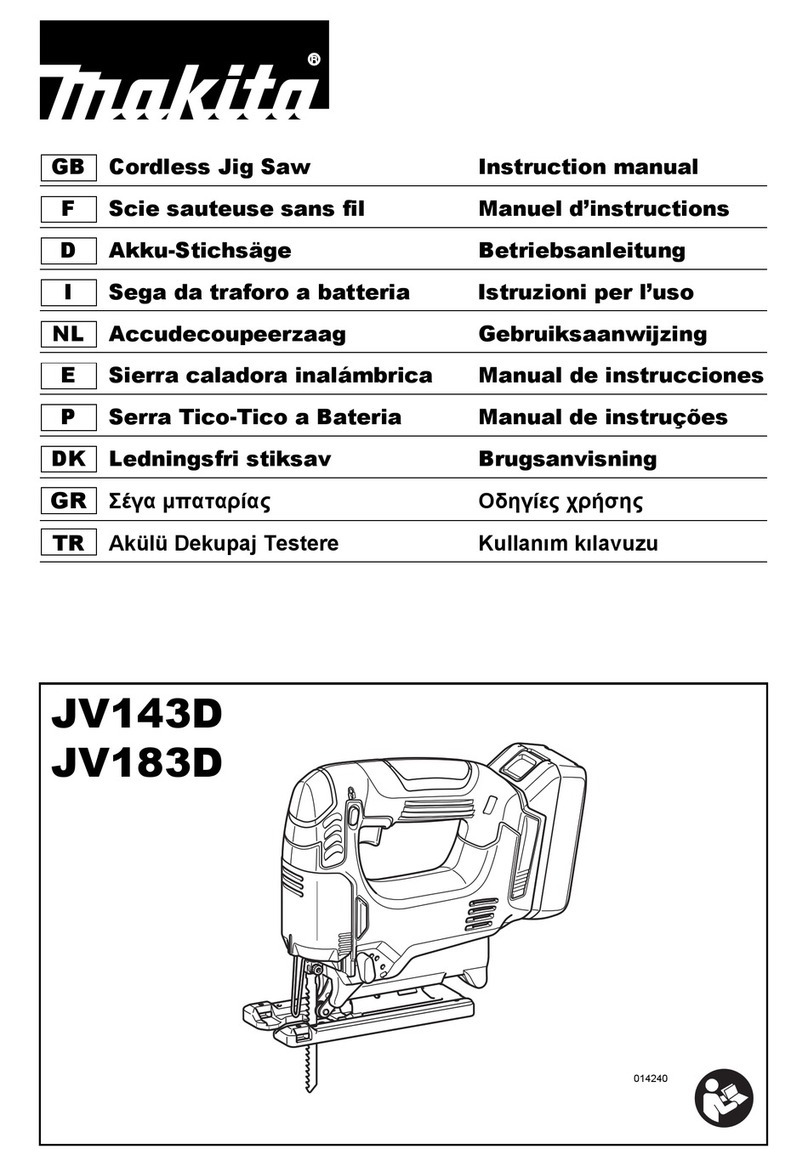 Makita JV143D User manual