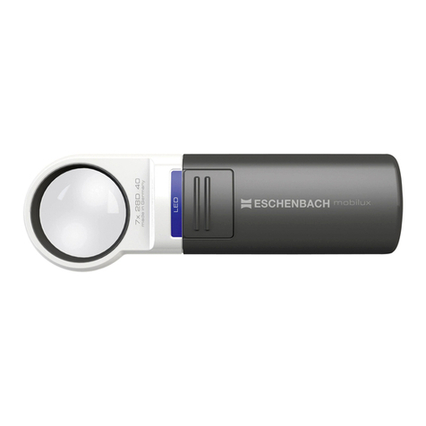 Eschenbach 15112 mobilux LED User manual Eschenbach 15112 mobilux LED User manual