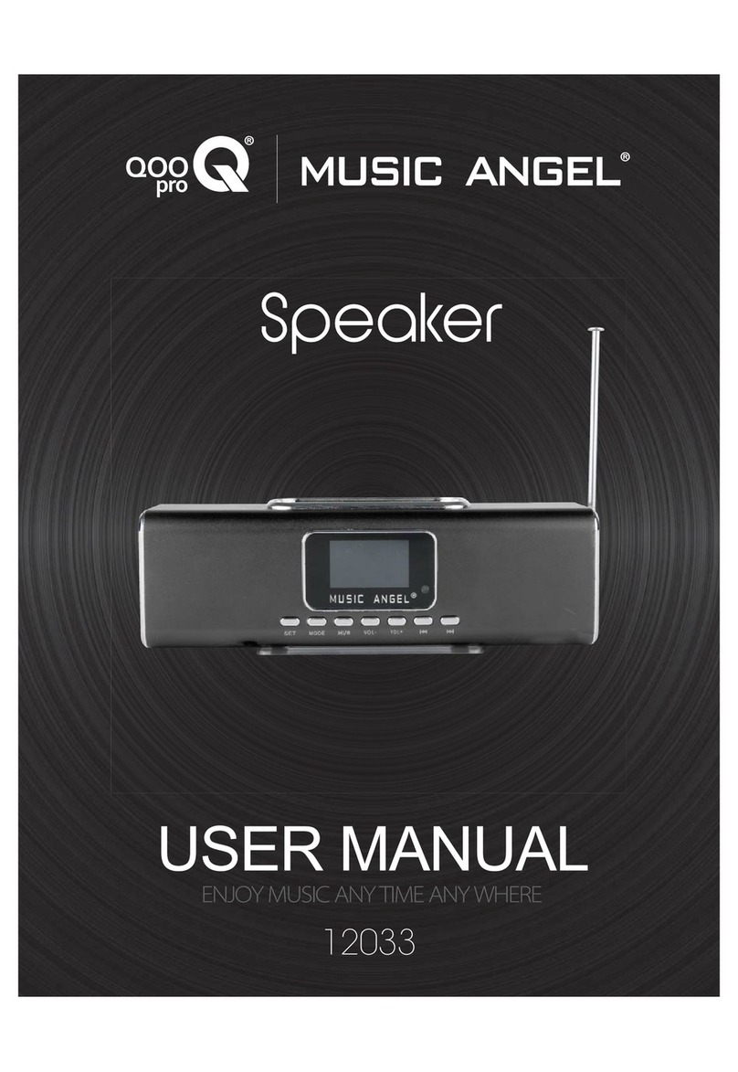 QooPro music angel user manual